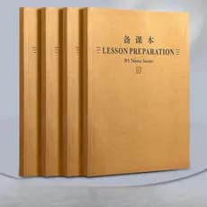 Livro didático de Backup Professor Aluno Matemática Inglês Dança Arte Professor Caderno em branco Instituição de treinam