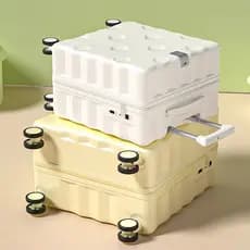 Bagagem 67cm maleta de transporte multifuncional trole caso crianças viagem senha caso pequeno 60cm bagagem de alto valo