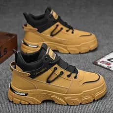 Novas botas Martin da moda de alta qualidade macacão masculino antiderrapante Casual