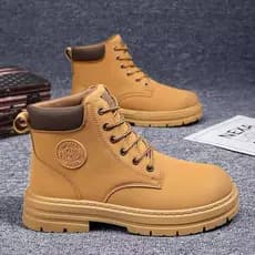 Outono novo estilo de alta qualidade ferramentas Martin botas masculinas estilo britânico botas curtas versão coreana Al