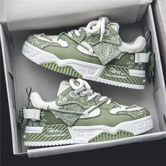 Primavera novo estilo nicho Original tênis de sola grossa masculino All-Match sapatos esportivos casuais venda quente pa