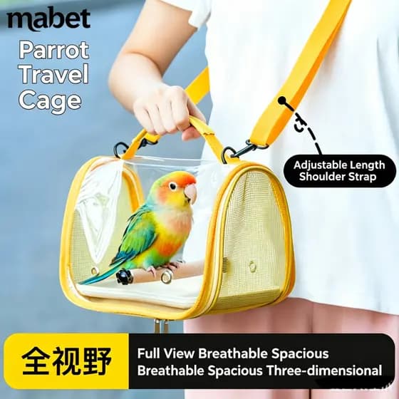 Saco de passeio de papagaio saco de pássaro de estimação pombo Takeaway gaiola pequeno sol Xuanfeng saco portátil pequen