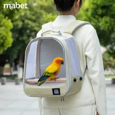 Bolsa de viagem para pássaros, bolsa para viagem de papagaio, mochila Myna Pigeon Rabbit, grande capacidade
