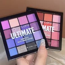 Maquiagem miss lara 16 cores azul Jam paleta de sombras Cross-Border pérola Glitter lantejoulas estudante encantador