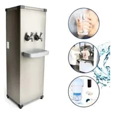Bebedouro Industrial Purificador De Água Coluna Total Inox 304