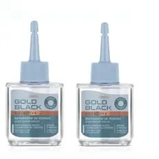 Kit 2 Reparadores de Pontas Amend Gold Black 30ml Original