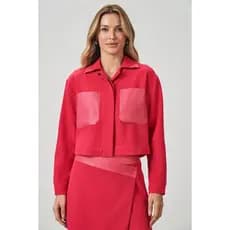 Jaqueta Feminina Couro Acostamento Act Moda Feminina Jaqueta Couro Sintetico Feminina Pu