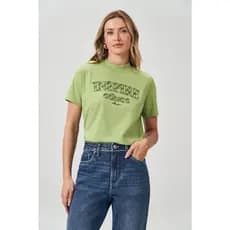 T-Shirt Feminina Acostamento Act Moda Feminina Camiseta Acostamento Feminina