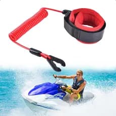 Cordão Segurança Jetski Corta Corrente Yamaha Seadoo Pulso Velcro Lancha Barco Chave Trava