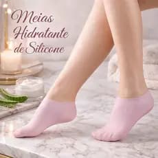 Meias Cuidados Com Os Pés Spa Doméstico Novo Silicone Calcanhar Gel Hidratante Anti Rachaduras