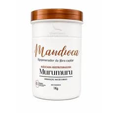 Máscara Capilar Mandioca Murumuru 1kg Aramath – Reconstrução Hidratação Brilho Vegana