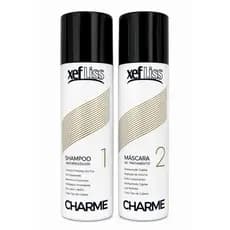 Kit Progressiva Xefliss Charme Shampoo + Máscara Alinhamento Capilar 2x1L
