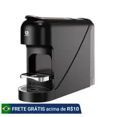 COIBEU Máquina de Café em Cápsulas Automática Pequena para Casa 2 Níveis de Água Cafeteira American
