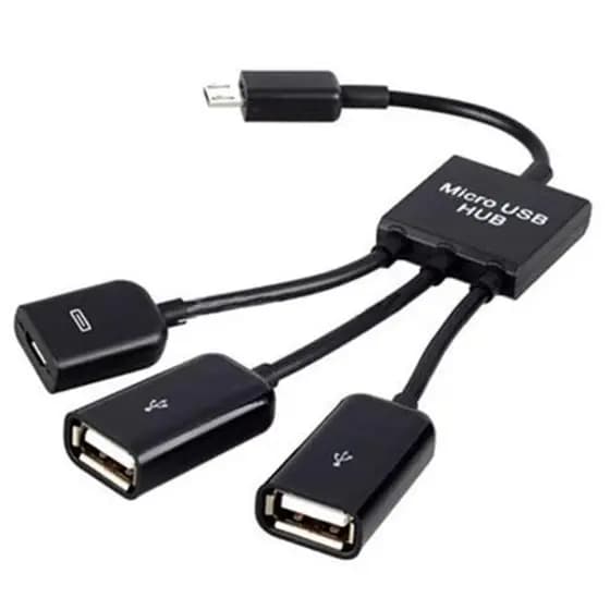 Cabo Usb Femea / Tipo C Y/ Tipo C Otg 3 Em 1 novo