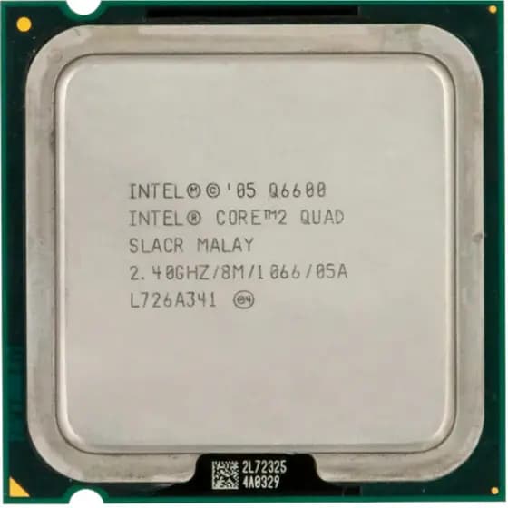 Processador Q6600 775 + Pasta Térmica Sache 1 Grama Novidade novo