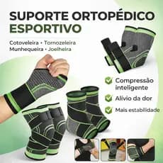 Tornozeleira Joelheira Munhequeira Cotoveleira Ortopedica Compressão Estabilizadora Elastica