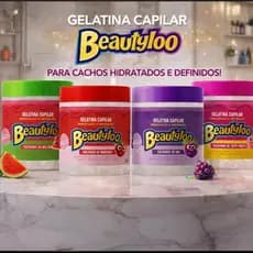 Gelatina Capilar Beautyloo 500g  – Cachos Definidos e Hidratados (Envio Imediato