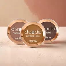 Contorno Facial Compacto Dia a Dia Mahav - Textura Macia, Pigmentação Ótima, Vegano