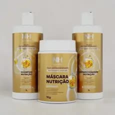 Kit Profissional 3 itens capilar, Liso Obrigatorio 1L e Se liberta para transição capilar 1L.