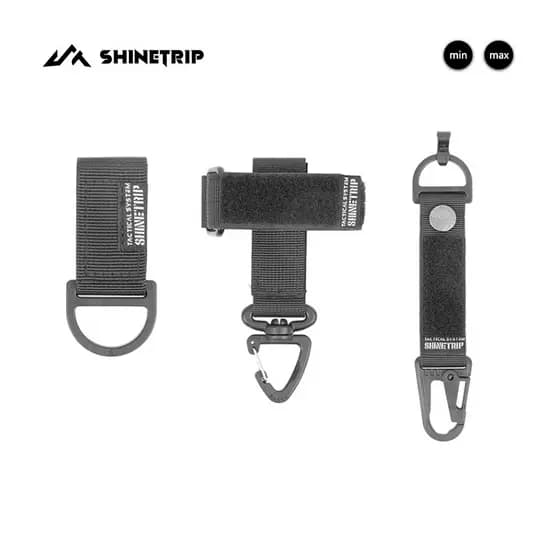 ShineTrip ShineTrip Outdoor 05 Series Tático Multifuncional Gancho Fivela Acessórios Webbing Mochila Fivela