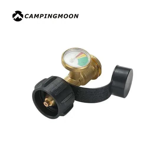 Tanque de gás Koman PZ-107 América do Norte 5-40BL com conector de manômetro QCC1 cabeça de conversão conector POL