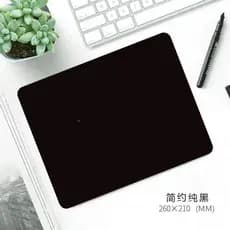 Mouse pad de computador, mouse pad de jogo de desenho animado, mouse pad barato, Internet, café, todo preto