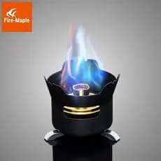 Chama de bordo montanha Micro-pressão chama vaporizador de álcool ajustável fogão ao ar livre à prova de vento acampamen