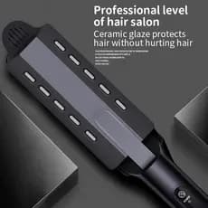 Yazhou novo produto tala elétrica alisador de cabelo não machuca o cabelo alisamento placa clipe fivela interna tala elé