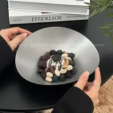 Tigela de iogurte de alto valor, tigela de aço inoxidável com colher, tigela de aveia, tigela de frutas gregas, salada,