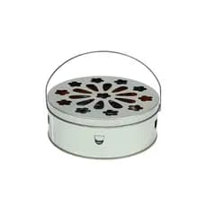 Suporte de bandeja de incenso de mosquito com tampa portátil à prova de fogo mosquito bandeja de incenso suporte criativ