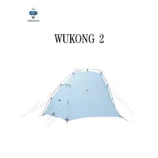 Valleystone Valley Stream Stone WUKONG2 Estrutura Plug-In leve Tenda de caminhada dupla camada