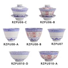Jingdezhen jogar Jade azul branco Lao Linglong esmalte vermelho Plus cor desenho ouro doméstico tradicional nostálgico r