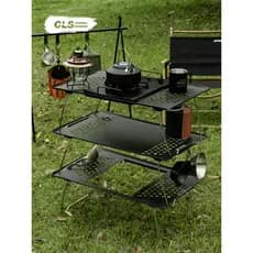 CLS Outdoor IGT Mesa Dobrável Camping Módulo Portátil Combinação Mesa Multiuso Prateleira de Emenda Mesa Tática Multifun