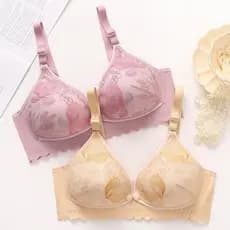 Pronto estoque Roupa íntima de enfermagem para maternidade feminina estilo fino reunindo grávida pós-parto sutiã aberto