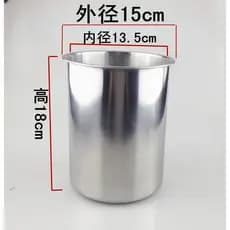 Copo de tempero de aço inoxidável aumentado, balde de tempero, balde de tempero, balde de gelo, molde de cerveja, bebida