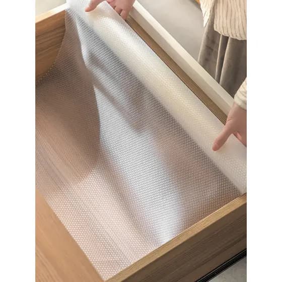 Tapete de armário de sapato gaveta de papel à prova de umidade à prova d'água armário de cozinha tapete de mesa de papel