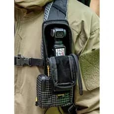 Adequado para DJI Pocket3 liberação rápida Pick-up saco Lingmo bolso cabeça câmera mochila alça de ombro acessórios de e