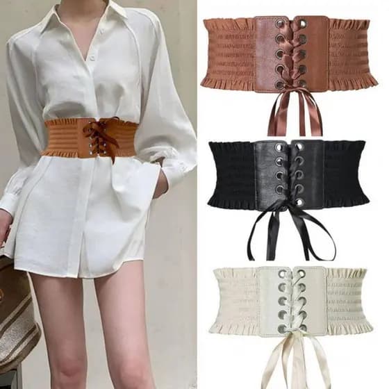 Cinto feminino High-End mais magro olhar All-Match cinto ins decorativo elástico moda vestido cintura estreita cinta cin