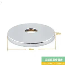 Torneira triângulo válvula de mistura chuveiro Sprinkler capa decorativa capa feia Extra grosso anel decorativo aço inox
