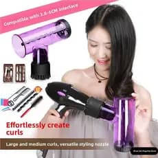 Preguiçoso onda grande secador de cabelo secador de cabelo secador de cabelo capa de cabelo mágico secador de cabelo mág