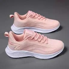 Novos sapatos femininos 2026 primavera verão novo Ultra-leve tênis de sola macia malha feminina respirável tênis de corr
