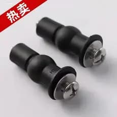 Acessórios para cobertura de vaso sanitário, parafuso fixo, fivela, placa de cobertura de vaso sanitário, peças de cober