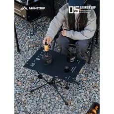 Montanha diversão ao ar livre leve motocicleta mesa dobrável tático pano mesa de acampamento mesa de chá mesa de café ac