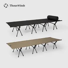 Thous Winds Thousand Winds Cama de acampamento tática ao ar livre Cama dobrável Extra grande Ultra-leve Liga de alumínio