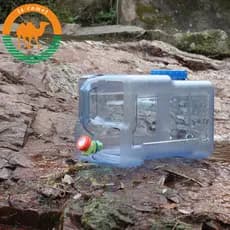 Balde de água pura para beber ao ar livre, PC, balde de água Mineral de qualidade alimentar, tanque de armazenamento de