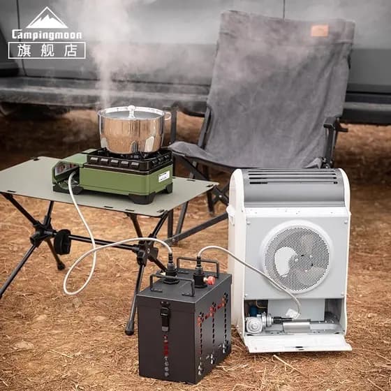 Coman cassete ao ar livre tanque de combustível seis fornecimento dois adaptadores fogão acampamento RV bateria longa vi