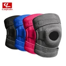 Ciclismo ao ar livre montanhismo esportes joelheiras ok pano respirável quatro primavera Fitness esportes basquete equip