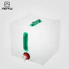 Equipamento ao ar livre suprimentos de acampamento 20L balde dobrável Ultra-leve transparente garrafa de água ao ar livr