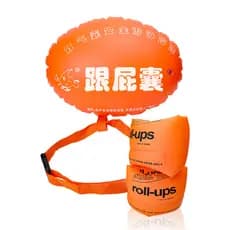 Equipamento de acompanhamento ao ar livre Saco de natação de insetos Ferramenta útil flutuante Airbag duplo Engrossado B