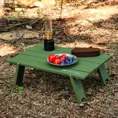 Ao ar livre Mini mesa dobrável barraca de acampamento mesa acampamento jantar portátil mesa café cama do agregado famili